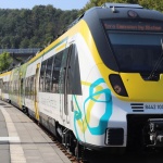 Първи влак на батерии в Германия