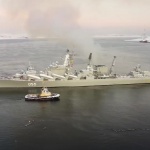 Бойни кораби на Северния флот на РФ проведоха противоподводни учения (Видео)