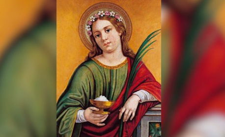 Св. мчца Агатия (Добра). Св. мчца Василиса