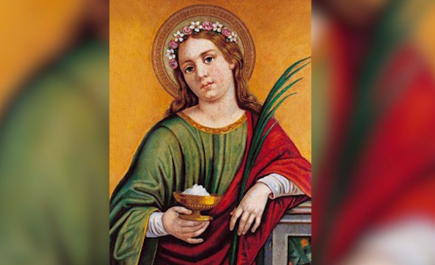 Св. мчца Агатия (Добра). Мчца Василиса