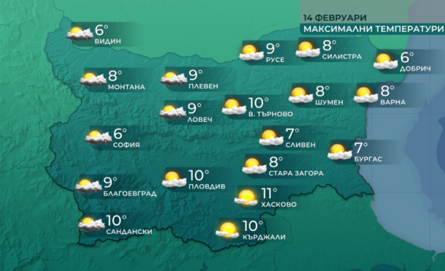 Днес над Западна България облачността ще се задържи значителна докато