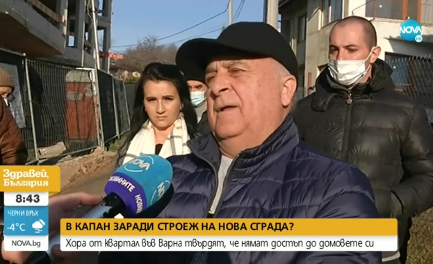 Жители на квартал Изгрев във Варна са възмутени от строеж