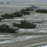 Руската армия: Близо 10 военни конвоя са напуснали Крим след маневри (Видео)