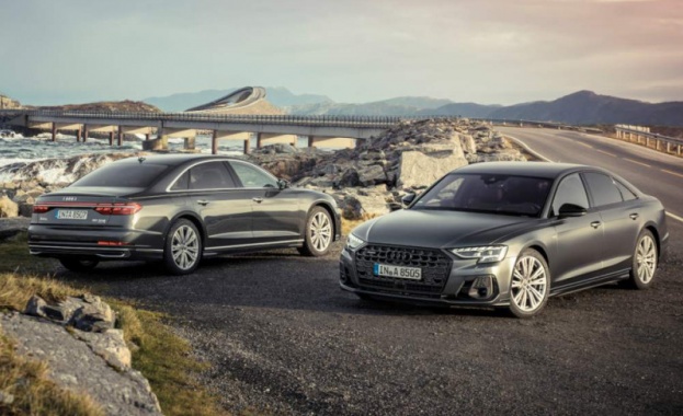 Audi значително надгради своя топ модел В допълнение към преработения