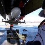 Русия показа изстрелването на крилата ракета Х-55 от стратегическия ракетоносец Ту-95МС (Видео)