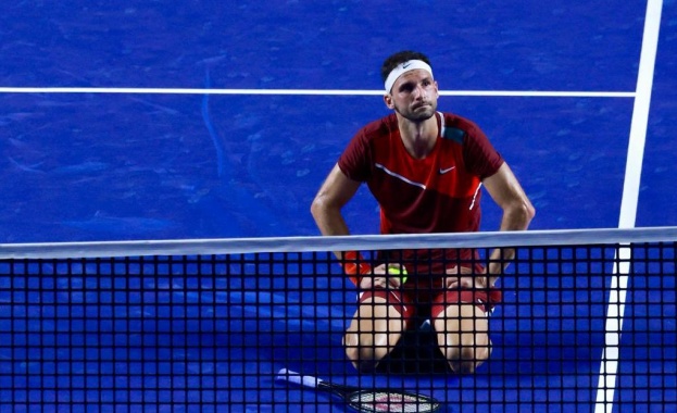 Българският топ тенисист Григор Димитров отпадна на полуфинала на турнира по