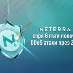 Нетера спря 6 пъти повече DDoS атаки през 2021 г.