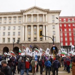 Протест пред Министерския съвет срещу ковид мерките (Обновена)