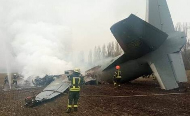 Самолет на въоръжените сили на Украйна се разби в Киевска