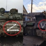 Какво означават буквите Z и V на руската военна техника и танкове