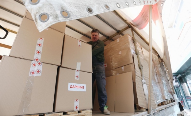 България изпрати хуманитарна пратка с лекарствени продукти за Украйна