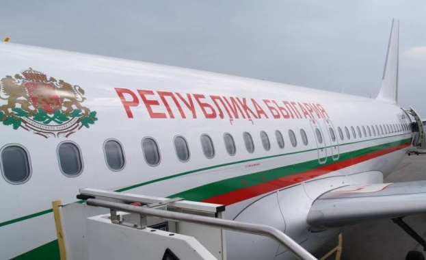 Правителственият Еърбъс излетя в 13 03 от столичното летище Очаква се