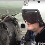 Пилотът на руския самолет Су-25, ударен от украинците, е долетял до базата по команди на водещия самолет (Видео)