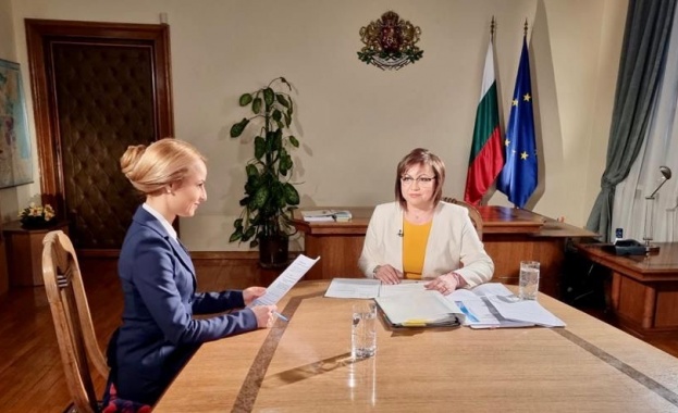 Интервю на вицепремиера и лидер на БСП Корнелия Нинова в