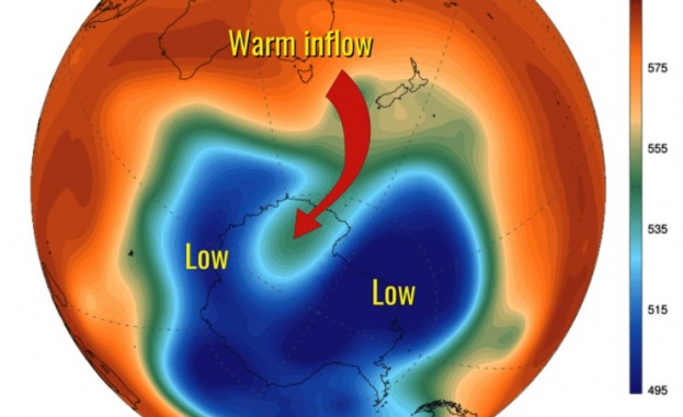 Изследователите твърдят че случилото се вероятно е просто случайно метеорологично