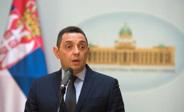 Сръбският министър на вътрешните работи Александър Вулин заяви, че Сърбия