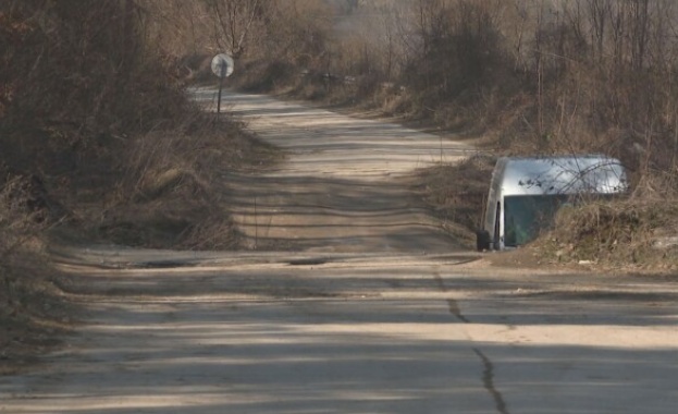 Свлачище образувало се преди повече от 10 г на републикански