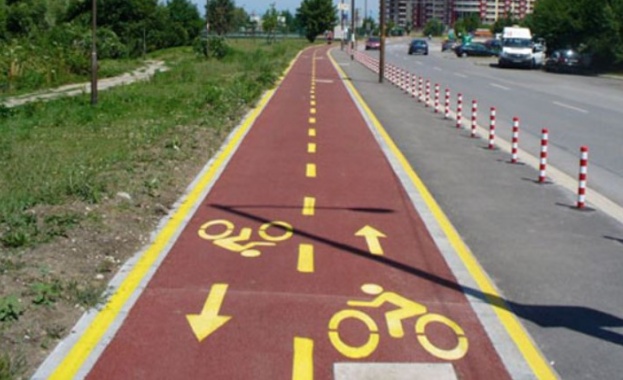 Започна строеж на 1.5 км велоалея по бул. „Самоковско шосе“ в столицата