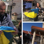 Партийни активисти от „Възраждане“ свалиха украинското знаме от несебърски храм (Видео)