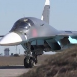 Руското МО показа удари на Су-34 в Украйна (Видео)