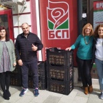 Социалистите от БСП-Видин зарадваха над 400 семейства в нужда и неравностойно положение
