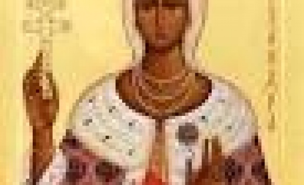 Императрица Александра съпруга на Диоклетиан като свидетел на мъченията на които