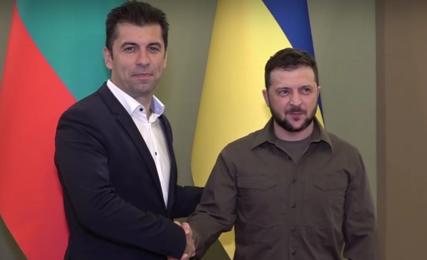Започна срещата между българския премиер Кирил Петков и украинския президент