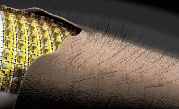 Немски учени създадоха прототип на електронна „кожа”, която е способна