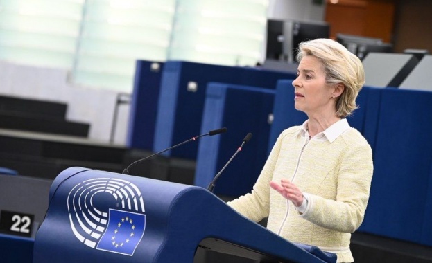 Председателката на Европейската комисия Урсула фон дер Лайен пристигна днес