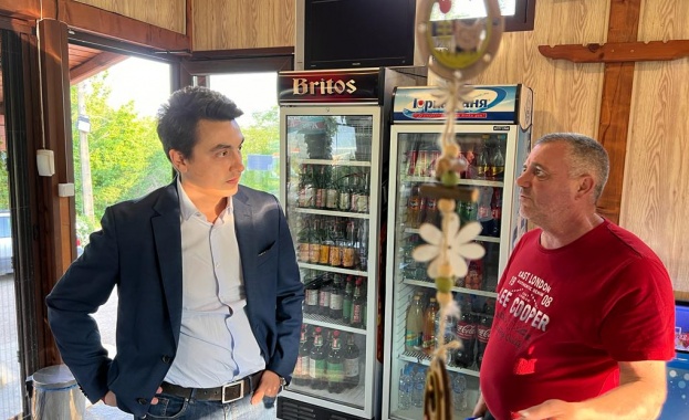 Заместник министърът на земеделието Момчил Неков посети стопанството на Красимир Кирилов