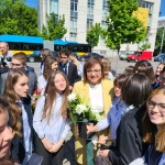 Вицепремиерът Нинова на празника на НГДЕК: Да е свято делото на братята Кирил и Методий