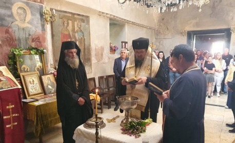 Митрополит Григорий освети ремонтирания комплекс в Черепишкия манастир