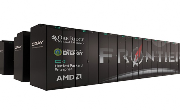Базираният на AMD CPU и GPU изчислителен гигант Frontier вече