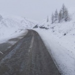 Сняг заваля в Магадан (видео)