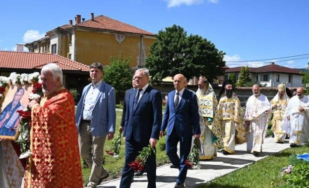 Председателят на АБВ Румен Петков и зам председателят на партията Петър