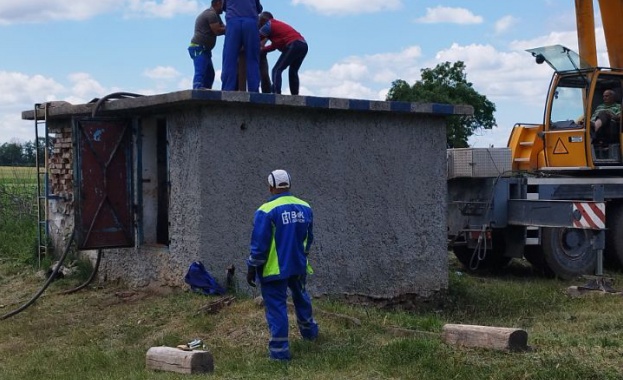 ВиК Шумен подмени помпения агрегат на дълбок сондаж Пет