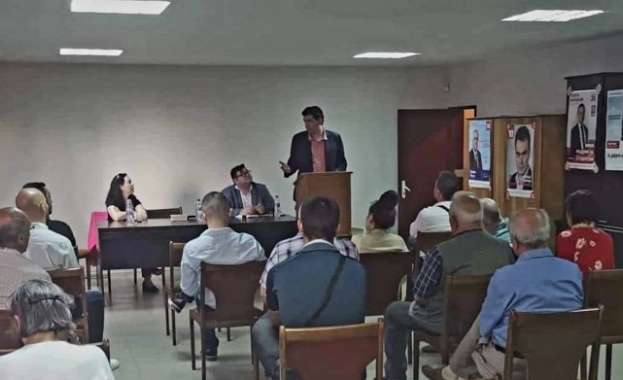 Първата среща на Иван Таков председател на БСП София