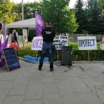 КНСБ протестира пред парламента с искане за по-високи доходи