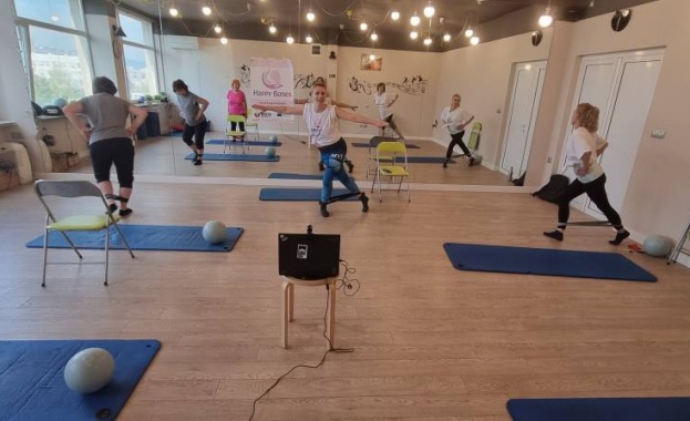 Иновативно обучение за физическа активност при остеопороза се проведе в София
