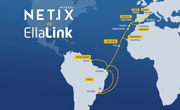  От Европа до Бразилия за 60 милисекунди през NetIX на Нетера