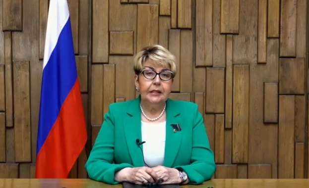 Посланикът на Русия в България Елеонора Митрофанова пристигна в Министерството