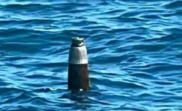 Граничнополицейският кораб Каварна е открил останки от боеприпас на 5 5