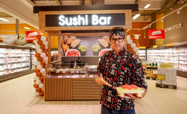Обновеният суши щанд в Kaufland България отвори врати за клиентите