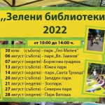 За осми път кампанията „Зелени библиотеки“ гостува в парковете на София 