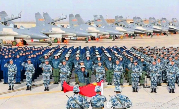 Китай заяви че организира през днешния ден военно обучение до