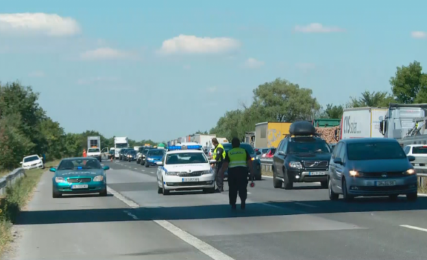Девет катастрофи с един загинал на магистрала Тракия в района