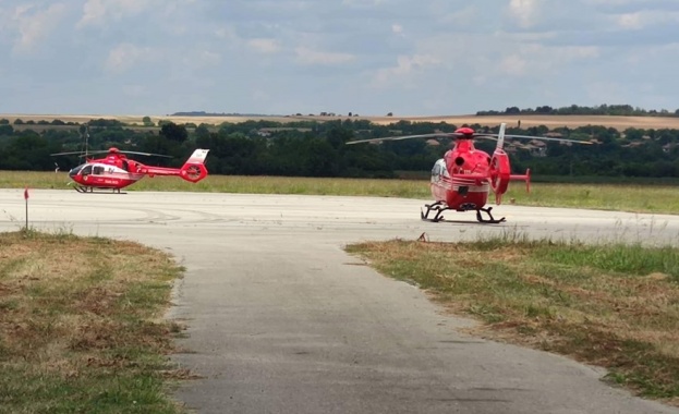 5 хеликоптера прибират пострадалите край Търново, ще ги лекуват в Румъния