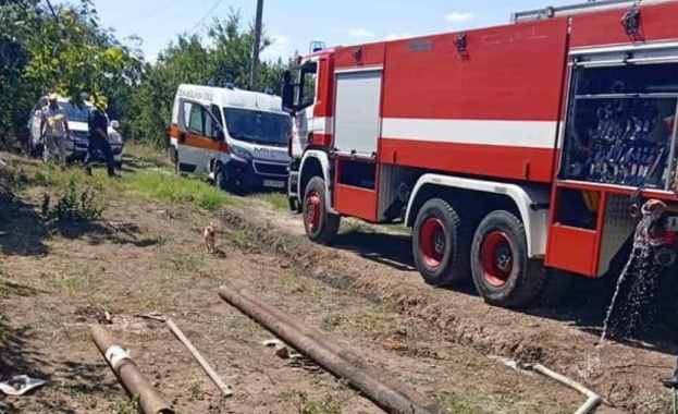 Мъж загина вследствие на задимяване от пожар в сухи треви