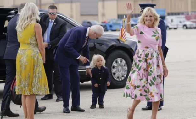 Президентът на Съединени американски щати Джо Байдън дойде със фамилията