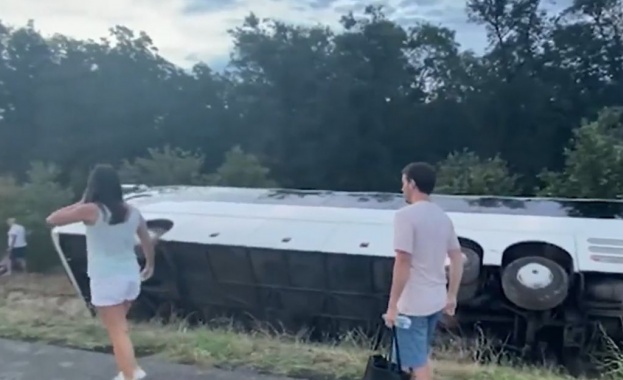 Част от децата пострадали при тежката катастрофа на АМ Тракия